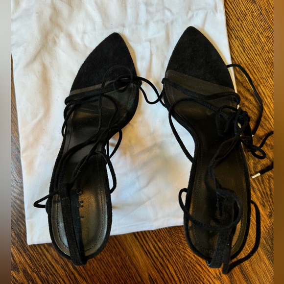 IRO Fixa Suede Strappy Heels - Picture 6 of 7